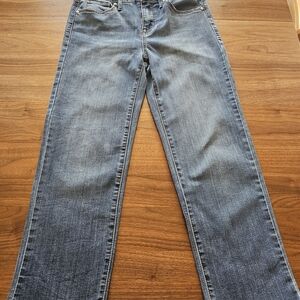 Seven7 Women's Blue Ankle & Cropped Jeans